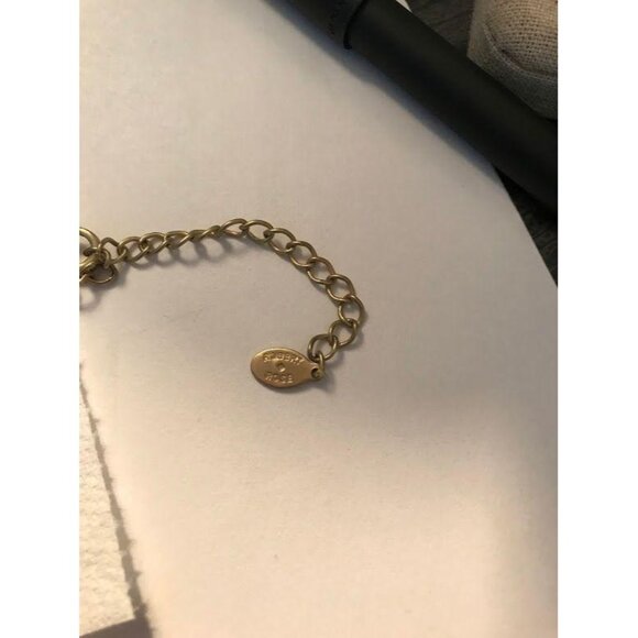 Vintage Robert Rose Multi-Strand Amber Crystal Statement Necklace - Picture 5 of 5